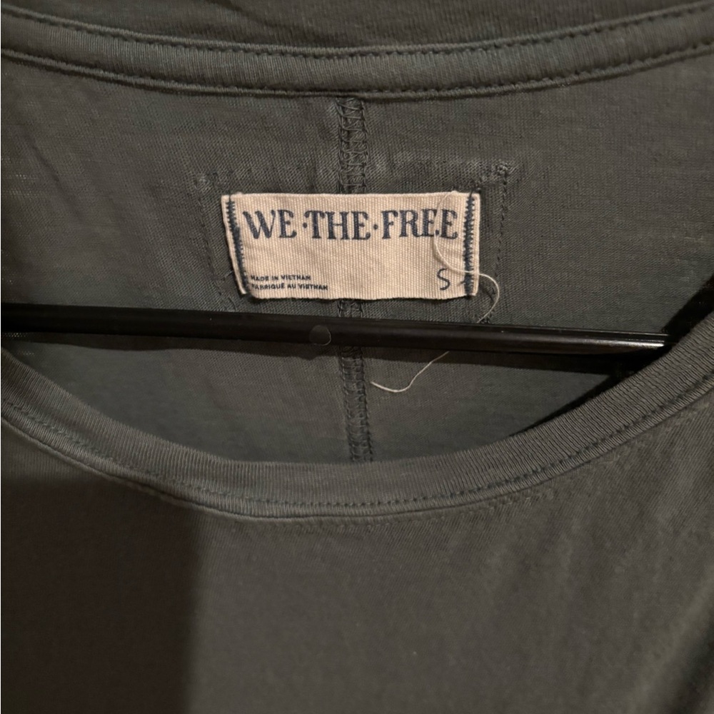 Greenish grey small free people longsleeve